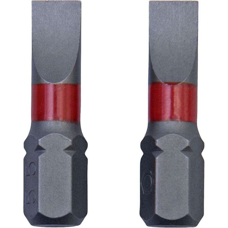 Krone Bit Schlitz 0,8 x 5,5/1 x 5,5 mm 2 Stück