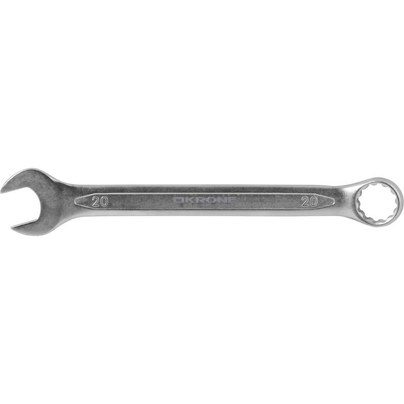 Krone Gabel-Ringschlüssel abgewinkelt 20 mm