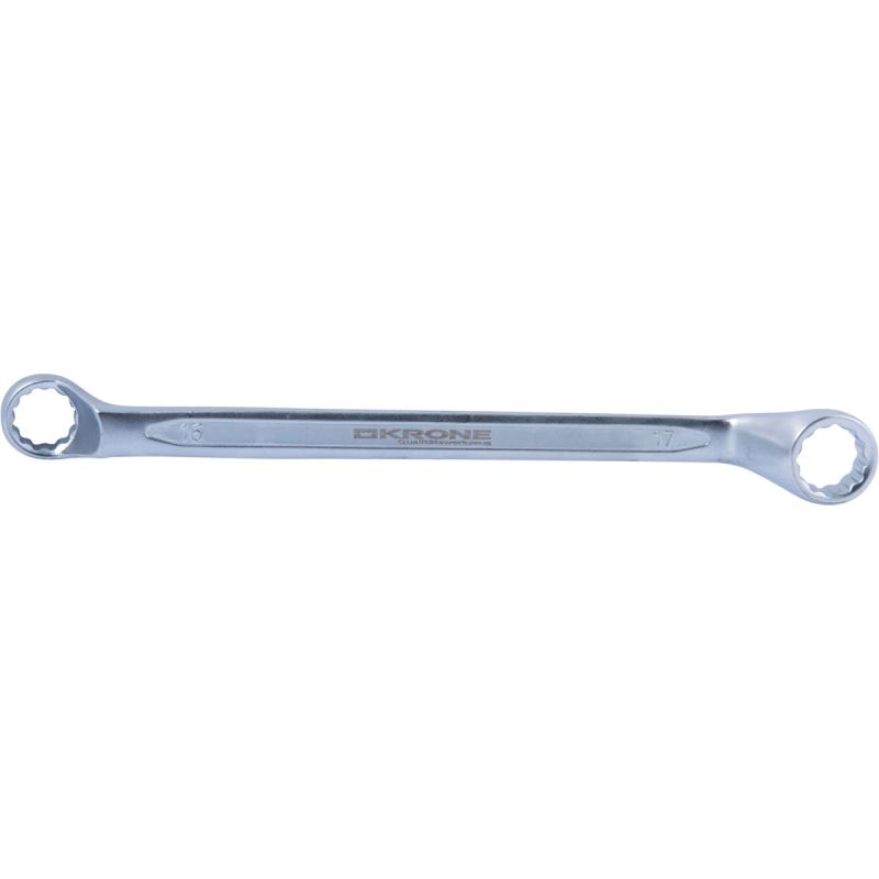 Krone Ringschlüssel gekröpft 16 x 17 mm