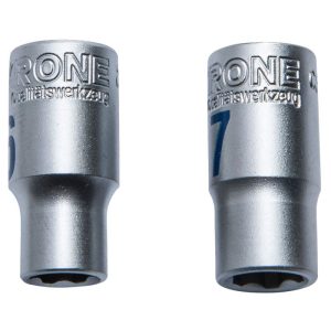 Krone Steckschlüsseleinsatz1/4 6 und 7 mm Krone Steckschlüsseleinsatz1/4 6 und 7 mm