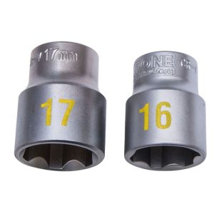 Krone Steckschlüsseleinsatz 3/8 16 und 17 mm Krone Steckschlüsseleinsatz 3/8 16 und 17 mm