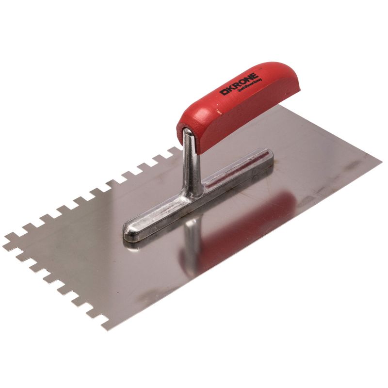Krone Zahnglättekelle 280 x 130/ 8x 8 mm rf.