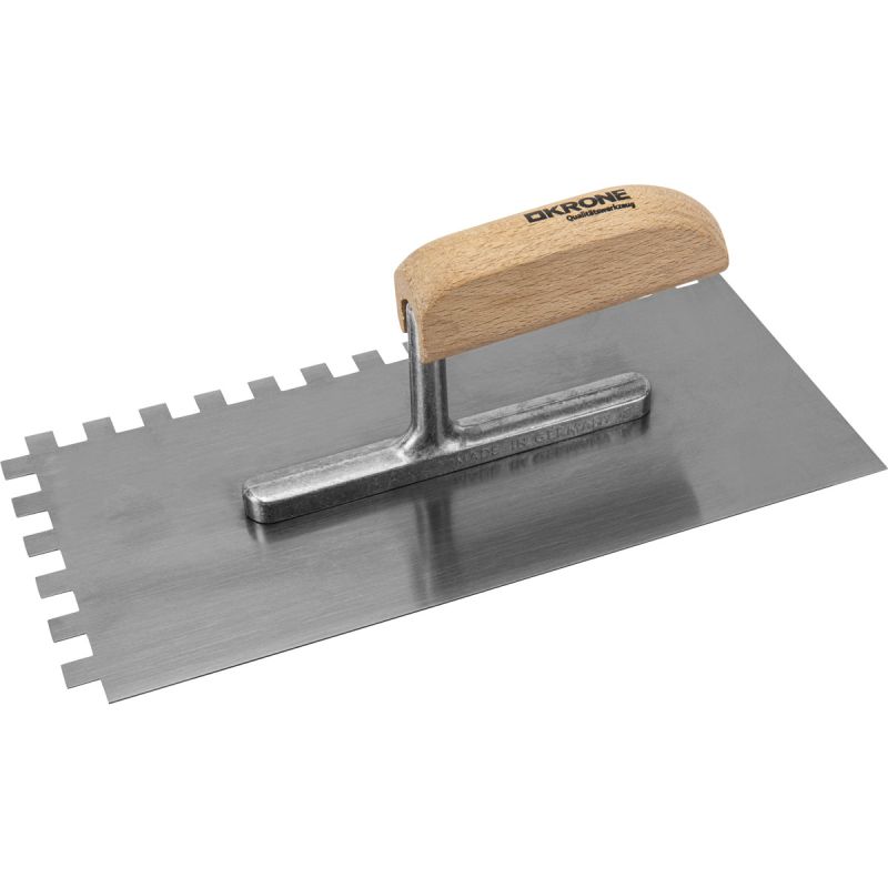 Krone Zahnglättekelle 280 x 130/10 x 10 mm