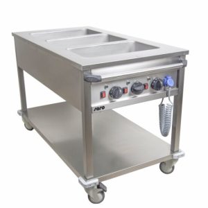 SARO Bain Marie Trolley, BT-3, 3 x 1/1 GN SARO Bain Marie Trolley, BT-3, 3 x 1/1 GN
