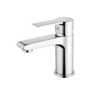 Basic Waschtischarmatur Arles chrom mit EcoKlick-Funktion inkl Ablaufgarnitur Basic Waschtischarmatur Arles chrom mit EcoKlick-Funktion inkl Ablaufgarnitur