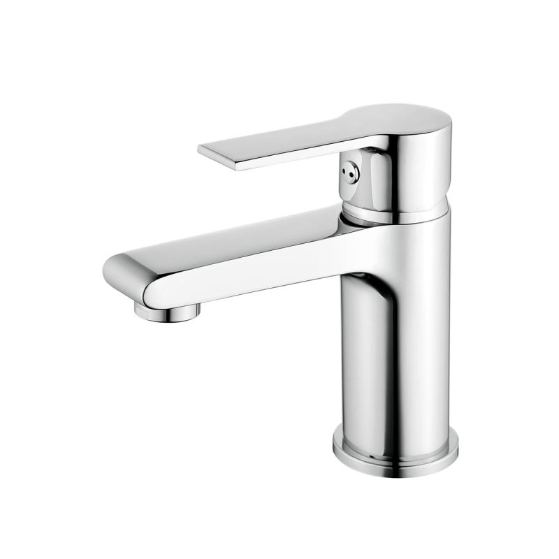 Basic Waschtischarmatur Arles chrom mit EcoKlick-Funktion inkl Ablaufgarnitur