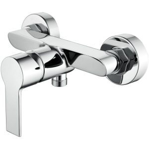 Basic Duscharmatur Arles chrom 1/2"-Brauseanschluss inkl S-Anschlüssen und Rosetten Basic Duscharmatur Arles chrom 1/2"-Brauseanschluss inkl S-Anschlüssen und Rosetten