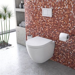 Valblue Spülrandloses Wand-WC-Set Tallinn inkl WC-Sitz extra kurz Valblue Spülrandloses Wand-WC-Set Tallinn inkl WC-Sitz extra kurz