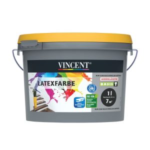 Vincent Wandfarbe Latexfarbe Mix It seidenglänzend 1,0 L Vincent Wandfarbe Latexfarbe Mix It seidenglänzend 1,0 L
