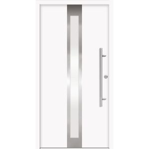 SplenDoor Premium-Haustür Passivedoor Stockholm energiesparend weiss 100 x 210 cm rechts SplenDoor Premium-Haustür Passivedoor Stockholm energiesparend weiss 100 x 210 cm rechts