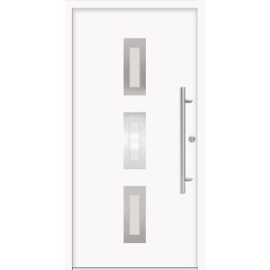 SplenDoor Premium-Haustür Passivedoor Aalborg energiesparend weiss 100 x 210 cm rechts SplenDoor Premium-Haustür Passivedoor Aalborg energiesparend weiss 100 x 210 cm rechts