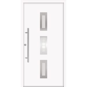 SplenDoor Premium-Haustür Passivedoor Aalborg energiesparend wiess 100 x 200 cm links SplenDoor Premium-Haustür Passivedoor Aalborg energiesparend wiess 100 x 200 cm links