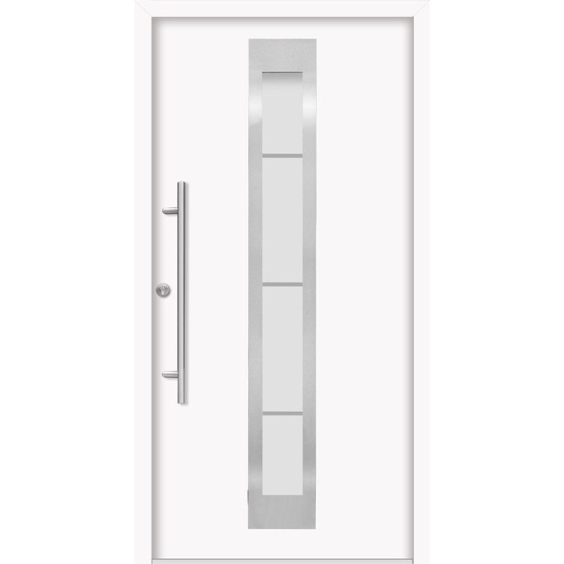 SplenDoor Premium-Haustür Passivedoor Malmo energiesparend weiss 110 x 210 cm links