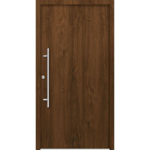SplenDoor Premium-Haustür Passivedoor Ribe energiesparend nussbaum 100 x 200 cm links SplenDoor Premium-Haustür Passivedoor Ribe energiesparend nussbaum 100 x 200 cm links