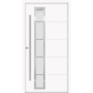 SplenDoor Premium-Haustür Passivedoor Uppsala energiesparend weiss 100 x 200 cm links SplenDoor Premium-Haustür Passivedoor Uppsala energiesparend weiss 100 x 200 cm links