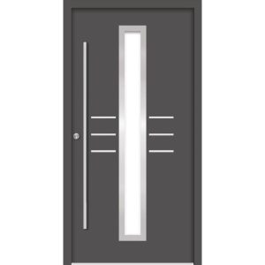 SplenDoor Premium-Haustür Passivedoor Lund energiesparend anthrazit 100 x 200 cm links SplenDoor Premium-Haustür Passivedoor Lund energiesparend anthrazit 100 x 200 cm links