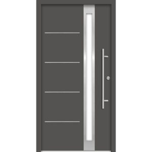 SplenDoor Premium-Haustür Passivedoor Umea energiesparendanthrazit 100 x 210 cm rechts SplenDoor Premium-Haustür Passivedoor Umea energiesparendanthrazit 100 x 210 cm rechts