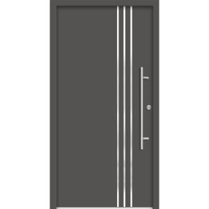 SplenDoor Premium-Haustür Passivedoor Kalmar energiesparend anthrazit 100 x 210 cm rechts SplenDoor Premium-Haustür Passivedoor Kalmar energiesparend anthrazit 100 x 210 cm rechts