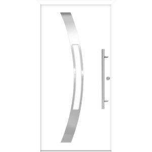 SplenDoor Premium-Haustür Passivedoor Goeteborg energiesparend weiss 110 x 210 cm rechts SplenDoor Premium-Haustür Passivedoor Goeteborg energiesparend weiss 110 x 210 cm rechts