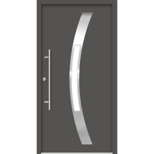 SplenDoor Premium-Haustür Passivedoor Goeteborg energiesparend anthrazit 110 x 210 cm links SplenDoor Premium-Haustür Passivedoor Goeteborg energiesparend anthrazit 110 x 210 cm links