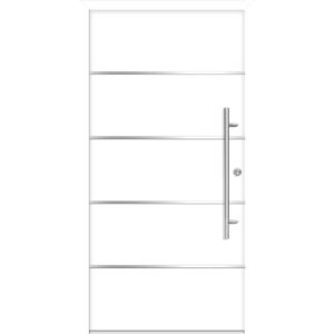 SplenDoor Premium-Haustür Passivedoor Visby energiesparend weiss 110 x 210 cm rechts SplenDoor Premium-Haustür Passivedoor Visby energiesparend weiss 110 x 210 cm rechts