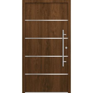 SplenDoor Premium-Haustür Passivedoor Visby energiesparend nussbaum 110 x 210 cm rechts SplenDoor Premium-Haustür Passivedoor Visby energiesparend nussbaum 110 x 210 cm rechts