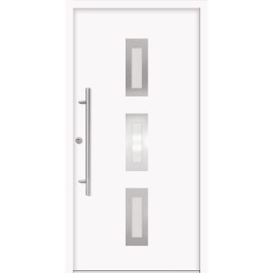 SplenDoor Premium-Haustür Passivedoor Aalborg energiesparend weiss 100 x 210 cm links SplenDoor Premium-Haustür Passivedoor Aalborg energiesparend weiss 100 x 210 cm links