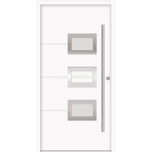 SplenDoor Premium-Haustür Passivedoor Bergen RC2 energiesparend einbruchsicher weiss 100 x 210 cm rechts SplenDoor Premium-Haustür Passivedoor Bergen RC2 energiesparend einbruchsicher weiss 100 x 210 cm rechts