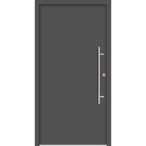 SplenDoor Premium-Haustür Passivedoor Ribe RC2 energiesparend einbruchsicher anthrazit 100 x 200 cm rechts SplenDoor Premium-Haustür Passivedoor Ribe RC2 energiesparend einbruchsicher anthrazit 100 x 200 cm rechts