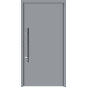 SplenDoor Premium-Haustür Passivedoor Ribe RC2 energiesparend einbruchsicher grau 100 x 200 cm links SplenDoor Premium-Haustür Passivedoor Ribe RC2 energiesparend einbruchsicher grau 100 x 200 cm links