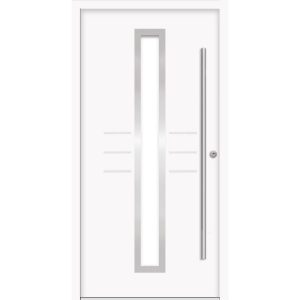 SplenDoor Premium-Haustür Passivedoor Lund RC2 energiesparend einbruchsicher weiss 110 x 210 cm rechts SplenDoor Premium-Haustür Passivedoor Lund RC2 energiesparend einbruchsicher weiss 110 x 210 cm rechts