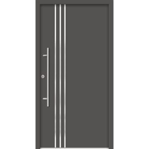 SplenDoor Premium-Haustür Passivedoor Kalmar RC2 energiesparend einbruchsicher anthrazit 110 x 210 cm links SplenDoor Premium-Haustür Passivedoor Kalmar RC2 energiesparend einbruchsicher anthrazit 110 x 210 cm links