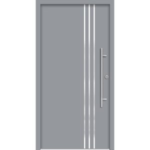 SplenDoor Premium-Haustür Passivedoor Kalmar RC2 energiesparend einbruchsicher grau 110 x 210 cm rechts SplenDoor Premium-Haustür Passivedoor Kalmar RC2 energiesparend einbruchsicher grau 110 x 210 cm rechts