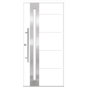 SplenDoor Premium-Haustür Passivedoor Eksjo RC2 energiesparend einbruchsicher weiss 100 x 210 cm links SplenDoor Premium-Haustür Passivedoor Eksjo RC2 energiesparend einbruchsicher weiss 100 x 210 cm links