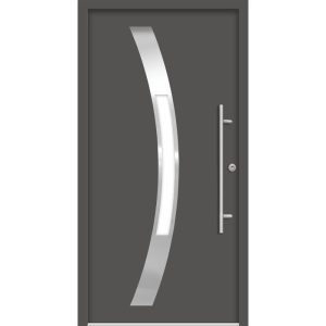 SplenDoor Premium-Haustür Passivedoor Goeteborg RC2 energiesparend einbruchsicher anthrazit 110 x 210 cm rechts SplenDoor Premium-Haustür Passivedoor Goeteborg RC2 energiesparend einbruchsicher anthrazit 110 x 210 cm rechts