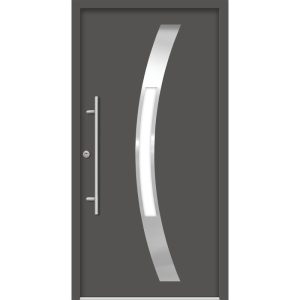 SplenDoor Premium-Haustür Passivedoor Goeteborg RC2 energiesparend einbruchsicher anthrazit 100 x 210 cm links SplenDoor Premium-Haustür Passivedoor Goeteborg RC2 energiesparend einbruchsicher anthrazit 100 x 210 cm links