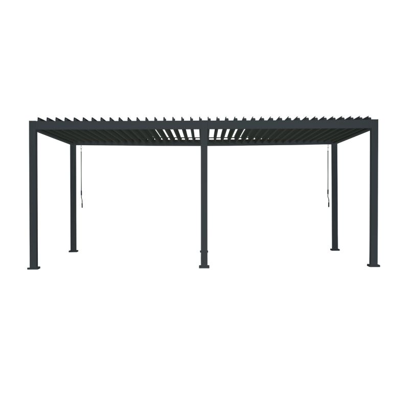 Pergola 111 Deluxe anthrazit 300 x 250 x 600 cm
