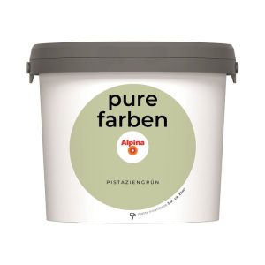 Alpina Innenfarbe pure farben 2,5 L Pistaziengrün matt Alpina Innenfarbe pure farben 2,5 L Pistaziengrün matt