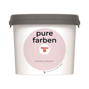 Alpina Innenfarbe pure farben 2,5 L Pastellviolett matt Alpina Innenfarbe pure farben 2,5 L Pastellviolett matt
