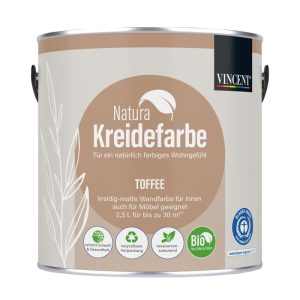 Vincent Natura Kreidefarbe Toffee matt 2,5 L Vincent Natura Kreidefarbe Toffee matt 2,5 L