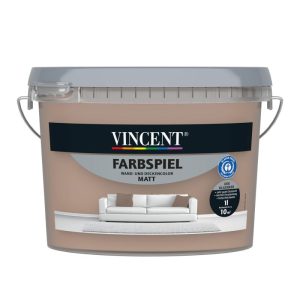 Vincent Wandfarbe Farbspiel Sand matt 1 L Vincent Wandfarbe Farbspiel Sand matt 1 L