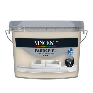 Vincent Wandfarbe Farbspiel Linde matt 1 L Vincent Wandfarbe Farbspiel Linde matt 1 L
