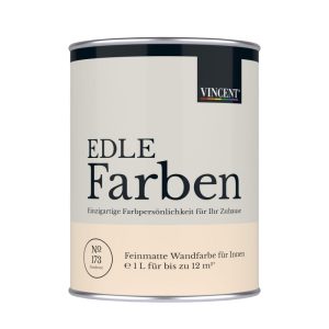 Vincent Wandfarbe EDLE Farben Sandrose matt 1,0 L Vincent Wandfarbe EDLE Farben Sandrose matt 1,0 L