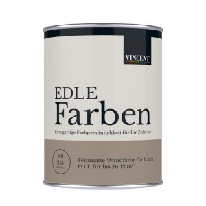 Vincent Wandfarbe EDLE Farben Strandgut matt 1,0 L Vincent Wandfarbe EDLE Farben Strandgut matt 1,0 L