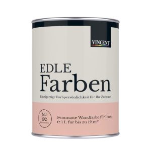 Vincent Wandfarbe EDLE Farben Blütenzauber matt 1,0 L Vincent Wandfarbe EDLE Farben Blütenzauber matt 1,0 L