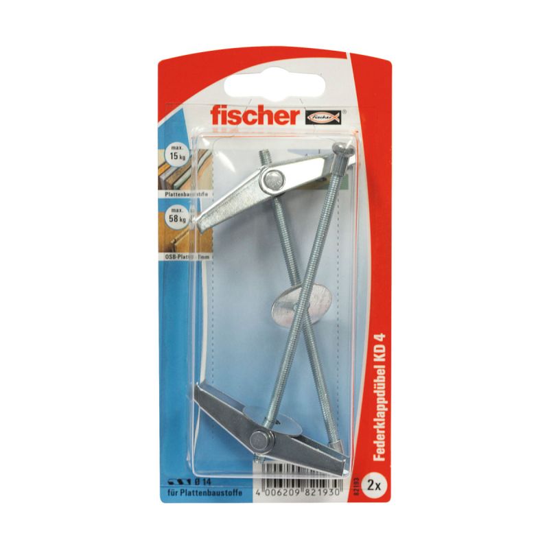Fischer Kippübel KD 4 ohne Haken 2 Stück