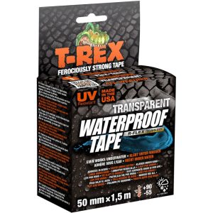 T-REX Klebeband Waterproof 50 mm x 1,5 m transparent T-REX Klebeband Waterproof 50 mm x 1,5 m transparent