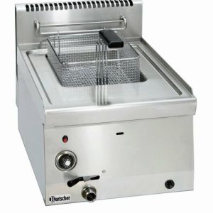 Bartscher Gas Fritteuse mit 1 x 8 Liter, 6,7 kW, 400x600x290mm Bartscher Gas Fritteuse mit 1 x 8 Liter, 6,7 kW, 400x600x290mm