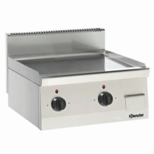 Grillplatte Kitchen Line 2/3 glatt 1/3 gerillt, 3500W