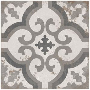 Feinsteinzeug Zeta Grey glasiert matt 20 x 20 x 1 cm Feinsteinzeug Zeta Grey glasiert matt 20 x 20 x 1 cm